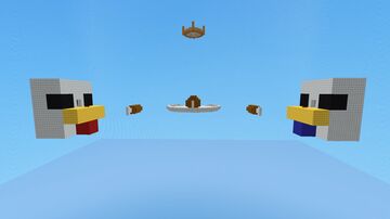 Chicken Bedwars Map Schematic [1.8.9 / 1.20.1] Minecraft Map & Project
