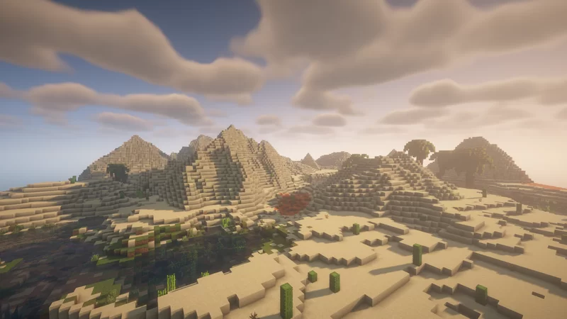 The Desert Ruins Minecraft Map