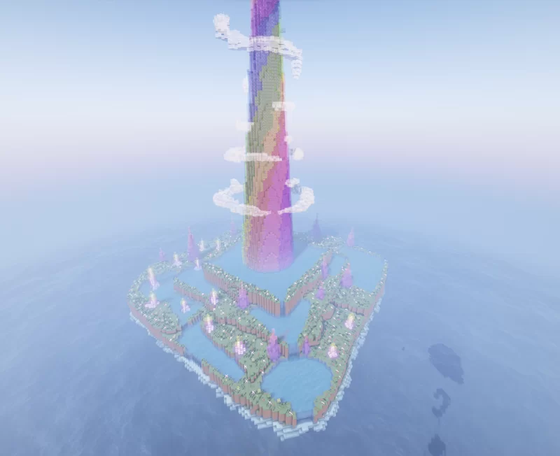 [Makemon] Tower of Arc-En-Ciel Minecraft Map