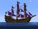 Medieval fantasy ship Minecraft Map & Project