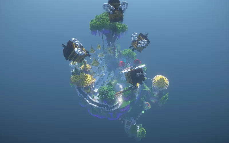 #12 BEE | MINIGAMES LOBBY MAP (Different version) Minecraft Map