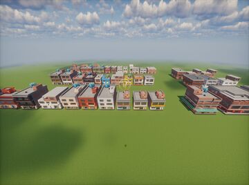 Houses Minecraft Map & Project