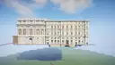 Left exterior of La Scala. The front facade is more ornate and grand than the side exterior.