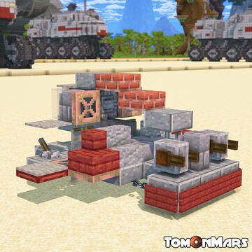 [FREE Download] Swamp Speeder Infantry Support Platform (1:1) Minecraft Map & Project