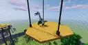 Quetz on a hanging platform