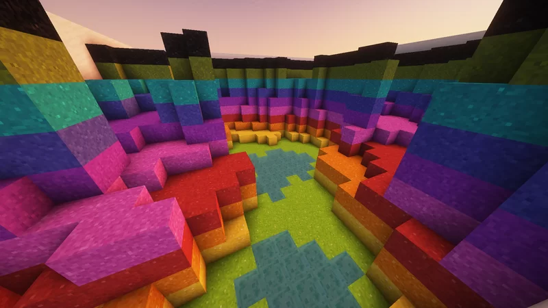 25 Level Biome Parkour 3 Minecraft Map
