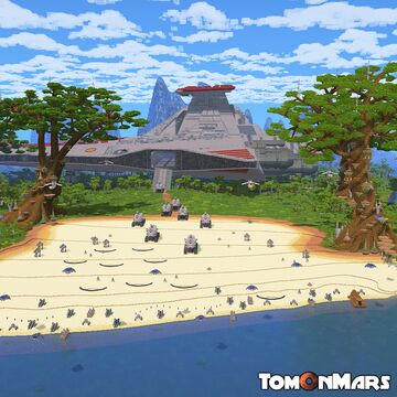 The Battle of Kashyyyk Star Wars Diorama Minecraft Map & Project
