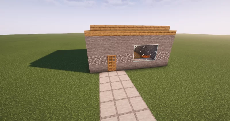 My City in Superflat Minecraft Map