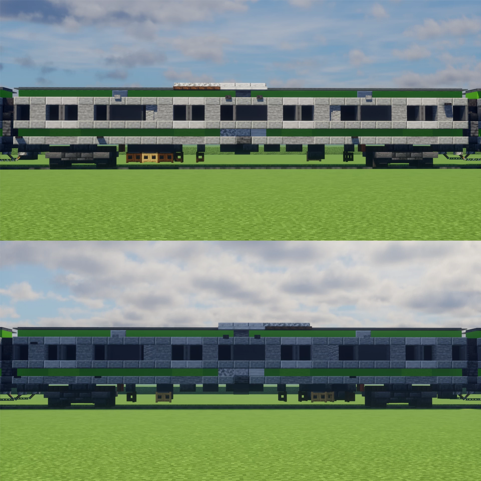 マイクラ】JR East E233系6000番台 Yokohama-Line Minecraft