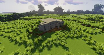[Schematic][1.16.5+/1.7.10(modded)]Regelbau 616 WW2 Phone/Communications bunker (1/1 scale) Minecraft Map & Project