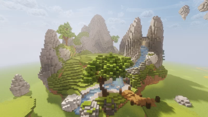 [FREE or PAID] - Floating Hub Island - Eknos Minecraft Map