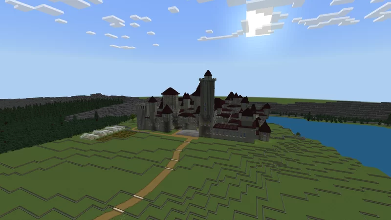 Hogwarts Castle from the Grounds