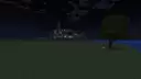 Hogwarts at night from Beech tree
