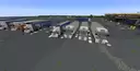 trucks sleeping