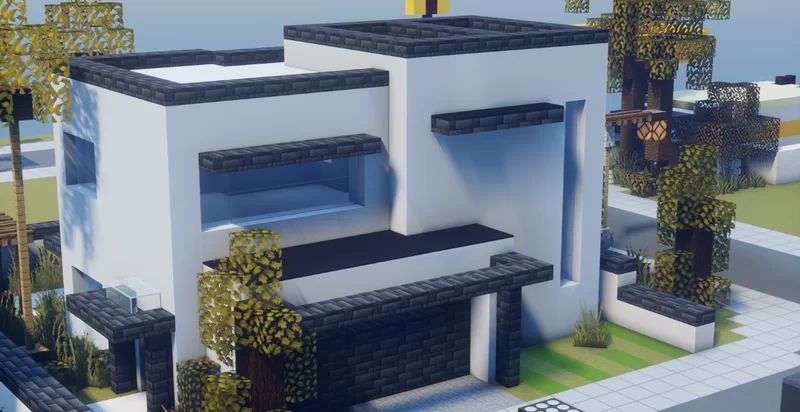 Modern House (Map + Schem) Minecraft Map
