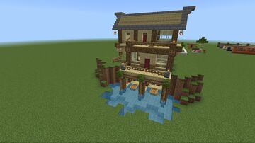 Wooden House Minecraft Map & Project