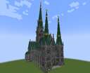 Cathedral medieval fantasy Minecraft Map & Project