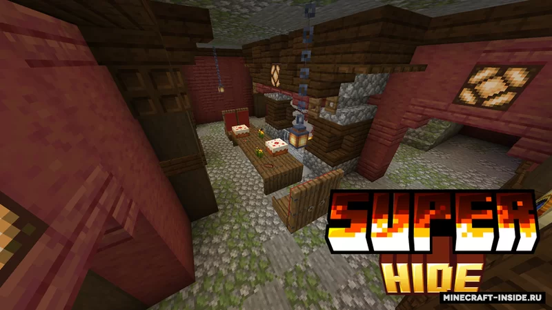 super hide Minecraft Map