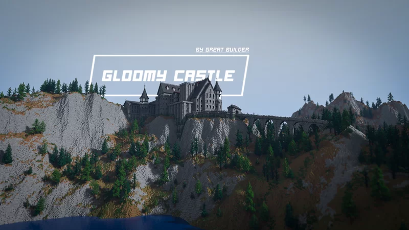 Gloomy Castle in Minecraft Minecraft Map