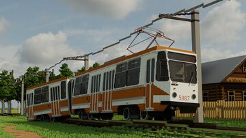 Tram LVS 97M Minecraft Map & Project