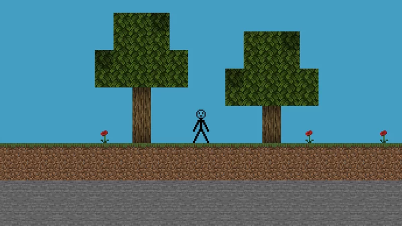 2D Minecraft by Raum Minecraft Map