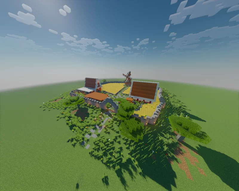 Ranch or Cottage in Minecraft Minecraft Map