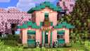 Casa de cerezo en Minecraft Minecraft Map & Project