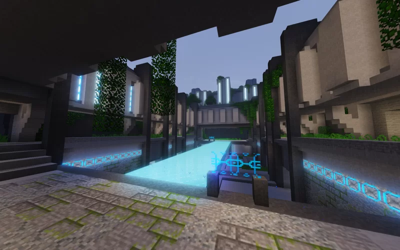 Alpha Halo Ruins - Halo PVP Map Minecraft Map