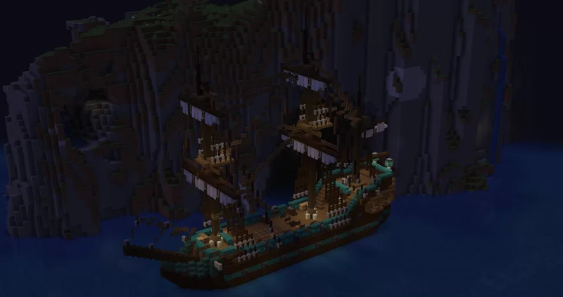 at night 