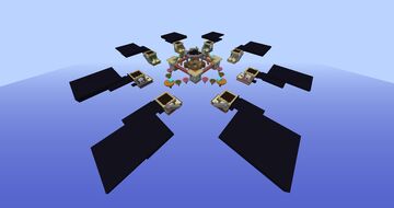 PopularMMOS Lucky Block Bedwars (1.8.9) Minecraft Map & Project