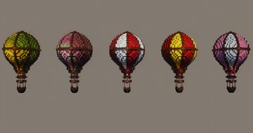 Hot Air Balloon | Download Minecraft Map & Project