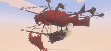 Passenger Airship "Sanguine" Minecraft Map & Project