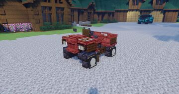 Honda, Fourtrax 300 4x4 Minecraft Map & Project