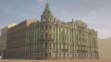 New city houses in Nikeadem | Новые доходные дома Minecraft Map & Project
