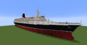 RMS Queen Elizabeth 2 Minecraft Map & Project