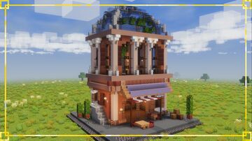 Restaurant - Cafe Minecraft Map & Project