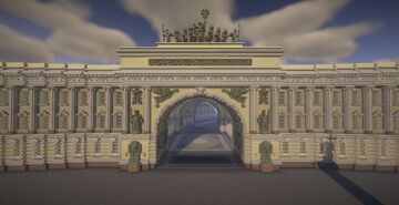 Arch of the General Staff Building, Saint Petersburg Minecraft Map & Project