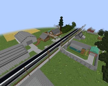 Village Aleshkovo Minecraft Map & Project