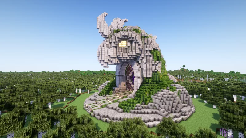 Minecraft Parrot Nether Portal - 18958176 Minecraft Portal L.webp