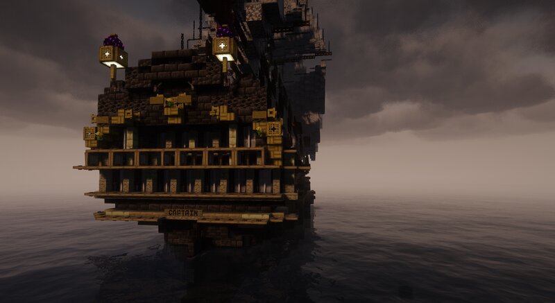 HMS Captain, ship of the line 1:1 (Free download)