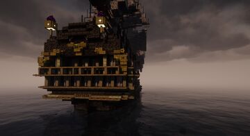 HMS Captain, ship of the line 1:1 (Free download) Minecraft Map & Project