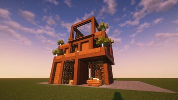 Ultimate Modern Survival Base – All Essentials Inside! FULLY FURNISHED (FREE) Minecraft Map & Project