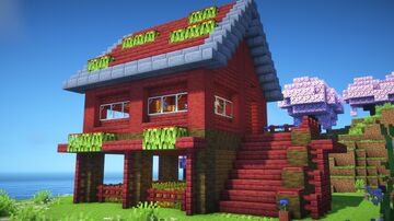 Mangrove Survival House +Guide 🌹[15] Minecraft Map & Project