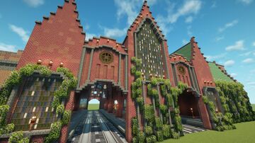 Train Station Minecraft Map & Project