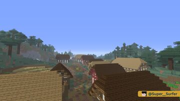 french medieval village and castle Minecraft Map & Project