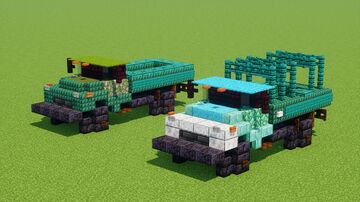 ZIL-130 Soviet Truck Minecraft Map & Project