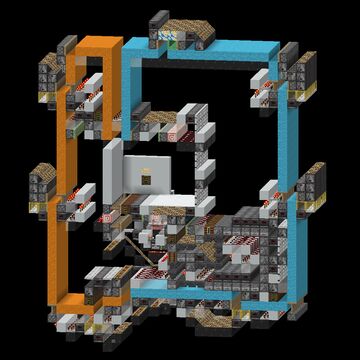 Fast Self-Resetting Connect 4 Minecraft Map & Project