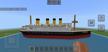 RMS Titanic Minecraft Map & Project