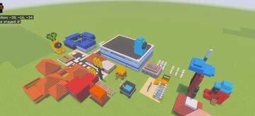 THE COOLEST CITY IN THE WHOLE WORLD! Minecraft Map & Project