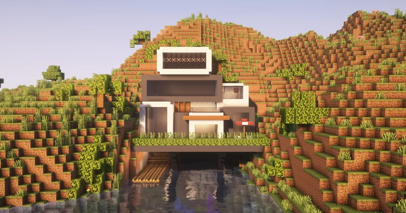 Sea Side Villa Minecraft Map